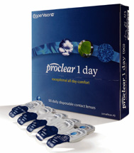 coopervision lenses daily disposable proclear contact debuts visionmonday